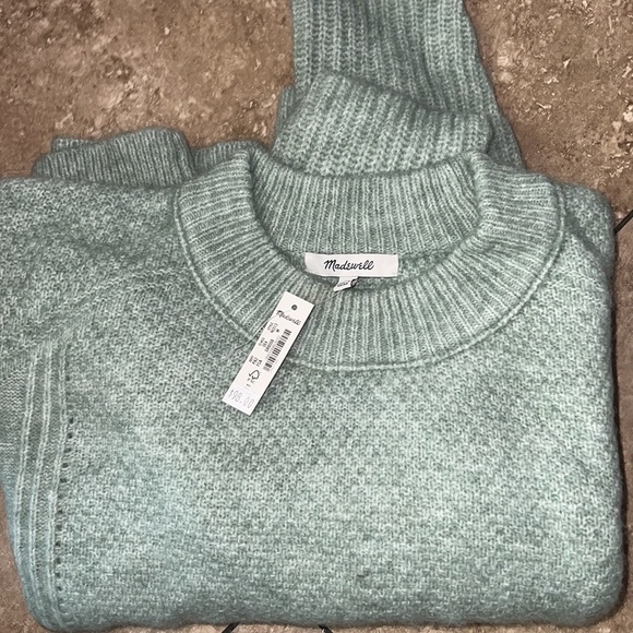 NWT Madewell Cable Havener Pullover Sweater - Picture 4 of 5